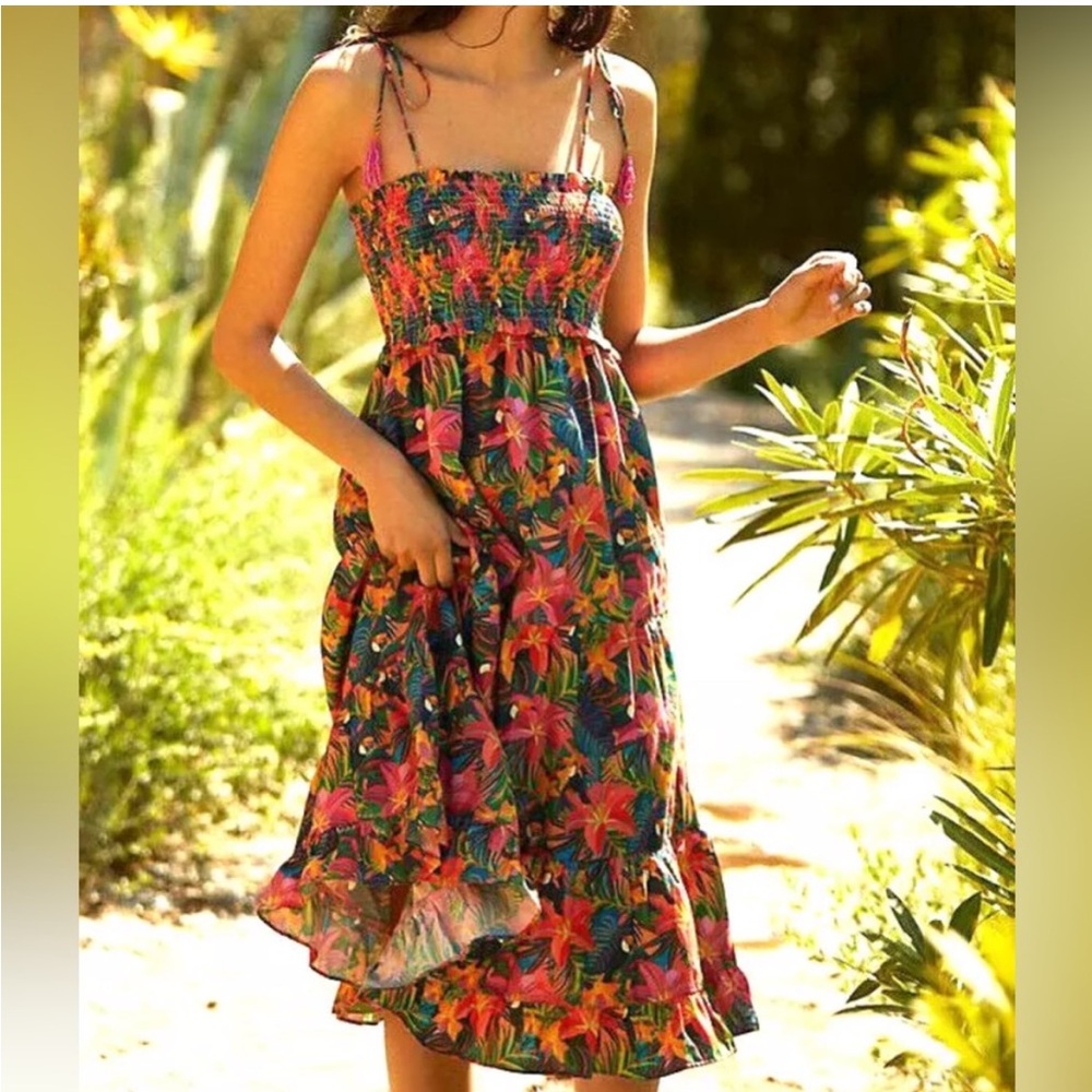 Farm Rio Tropical Midi Dress